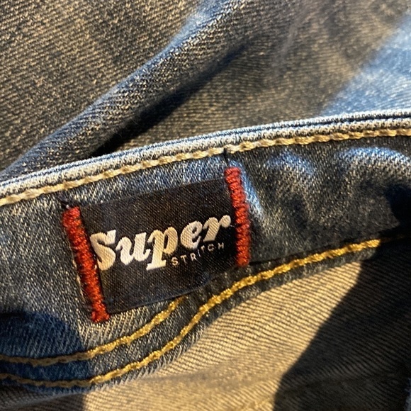 Silver suko  super stretch Aiko mid ankle distressed skinny jeans Sz 28 - Picture 14 of 15